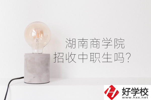 湖南商學(xué)院招收中職生嗎？