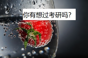 你有想過考研嗎？